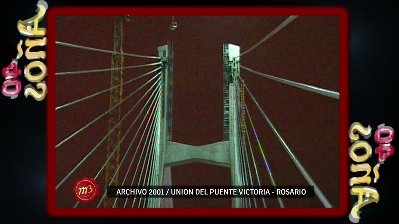 Puente Rosario Victoria: la madrugada que se finalizó la conexión entre ambas ciudades