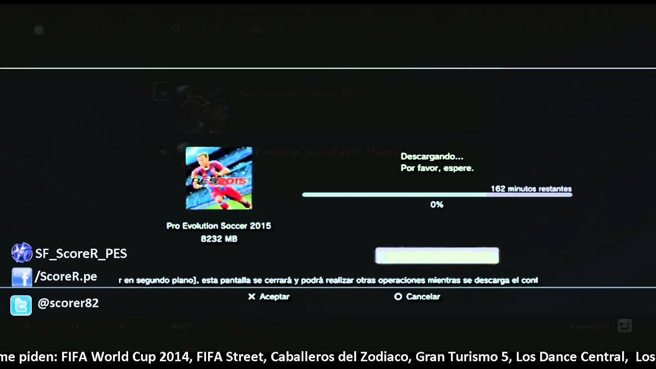 PES 2015 : En venta en Version Digital a 22$USD (PS3) y 44$USD (PS4)