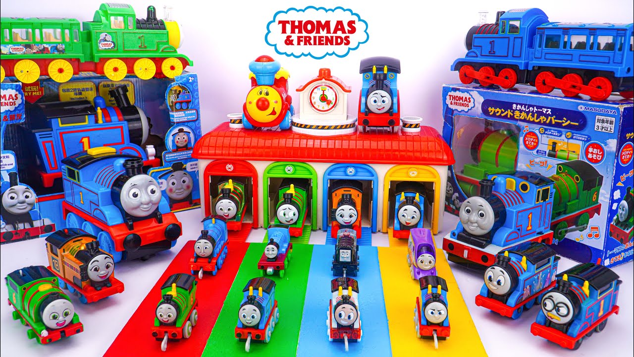 🚂💙 Thomas & Friends Track Toys Collection ASMR | Rainbow Thomas Train Unbox 🚂🌈 Magical Journey Begin