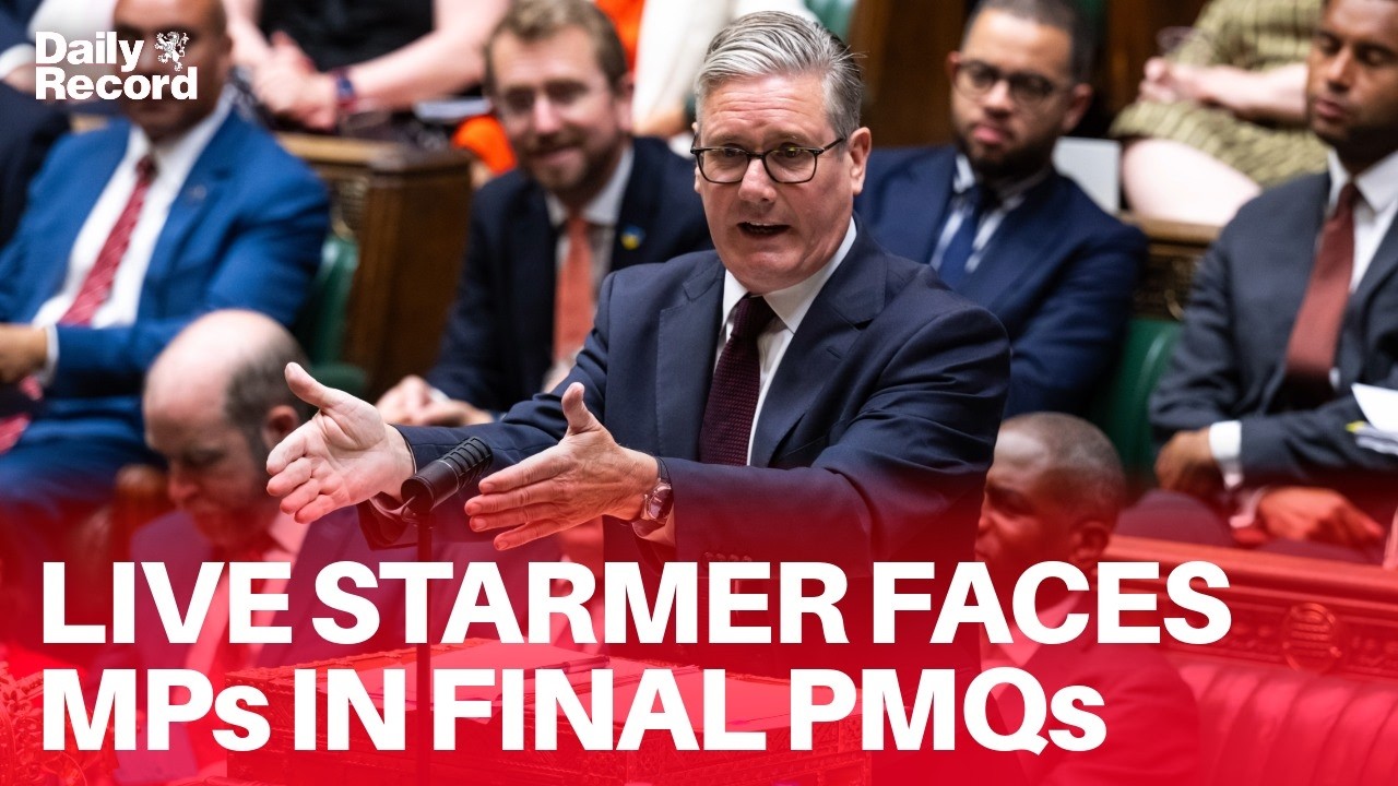 LIVE Keir Starmer faces MPs in his final Prime Minister's questions
