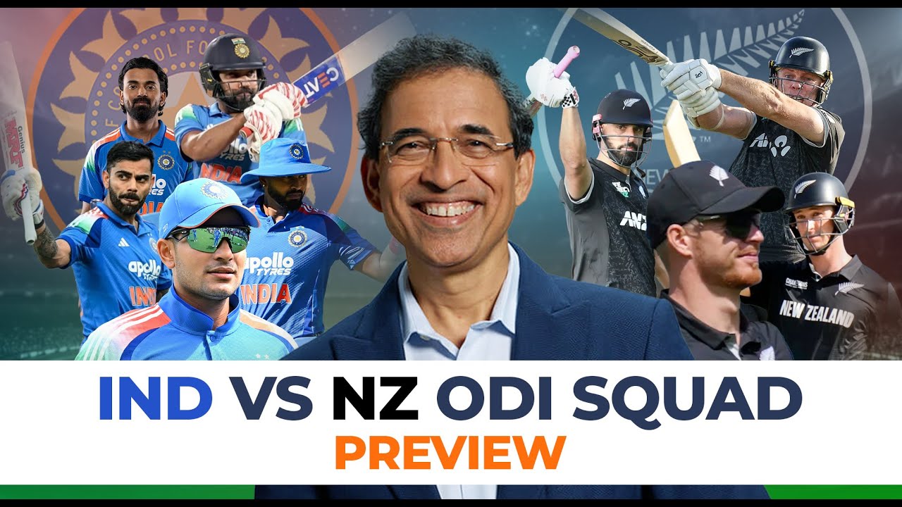 Harsha Bhogle looks ahead to the IND v NZ ODIs