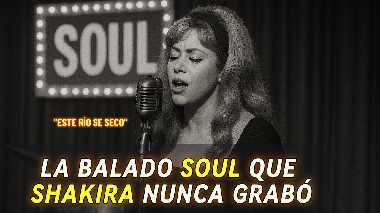 Shakira Style - ESTE R&Iacute;O SE SEC&Oacute; (AI Soul Original Song) | Balada Cruda al Estilo Muscle Shoals