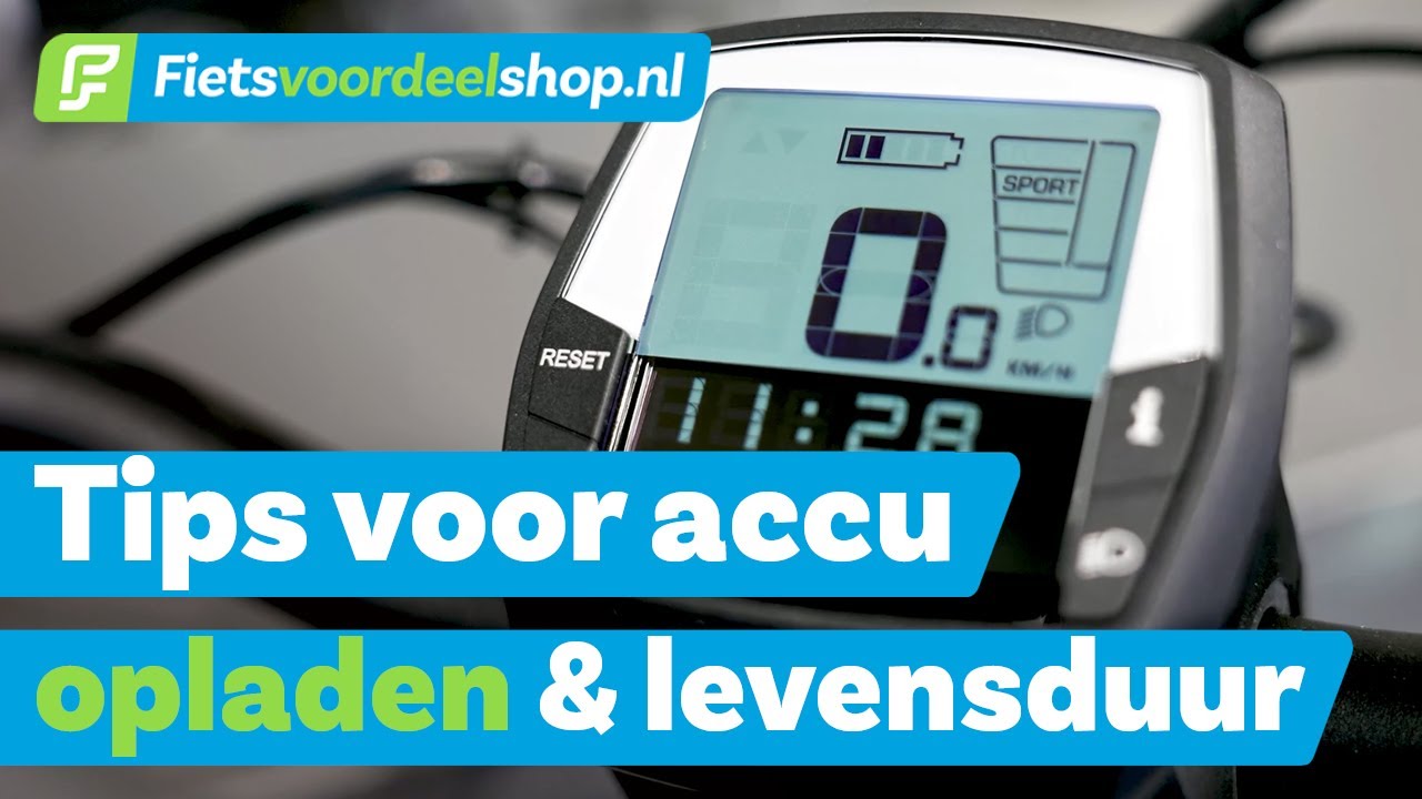 Wanneer laad ik de accu van mijn e-bike op? &ndash; Fietsvoordeelshop.nl Vertelt
