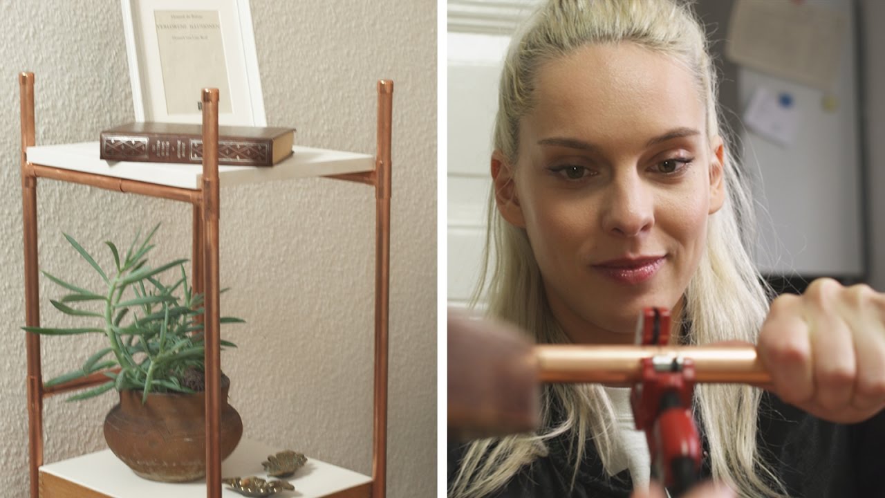 Tisch aus Kupferrohren |  DIY  | Jelena