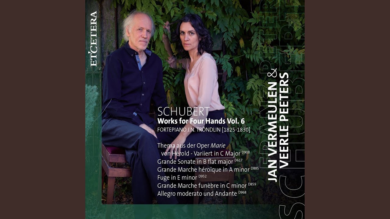 Works for Four Hands: Allegro moderato und Andante D968