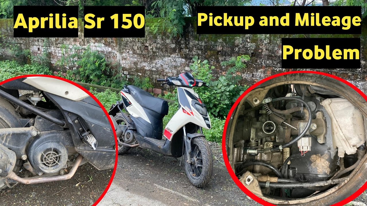 Aprilia Sr 150 Engine Pickup and Mileage Problem Solution
