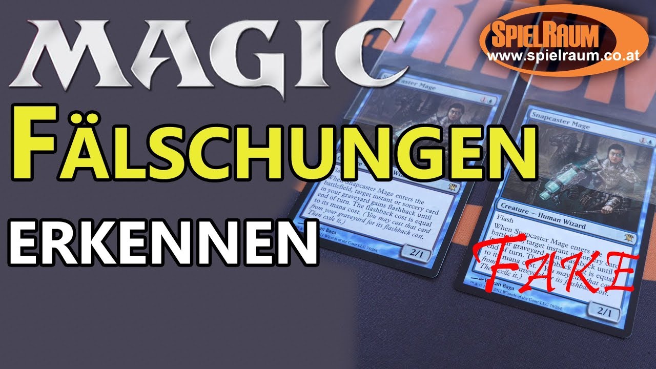 Magic Fälschungen erkennen - SpielRaum Wien [DE]