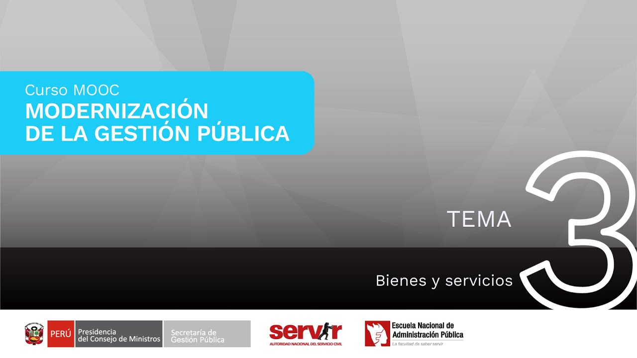 Tema 3: Bienes y servicios