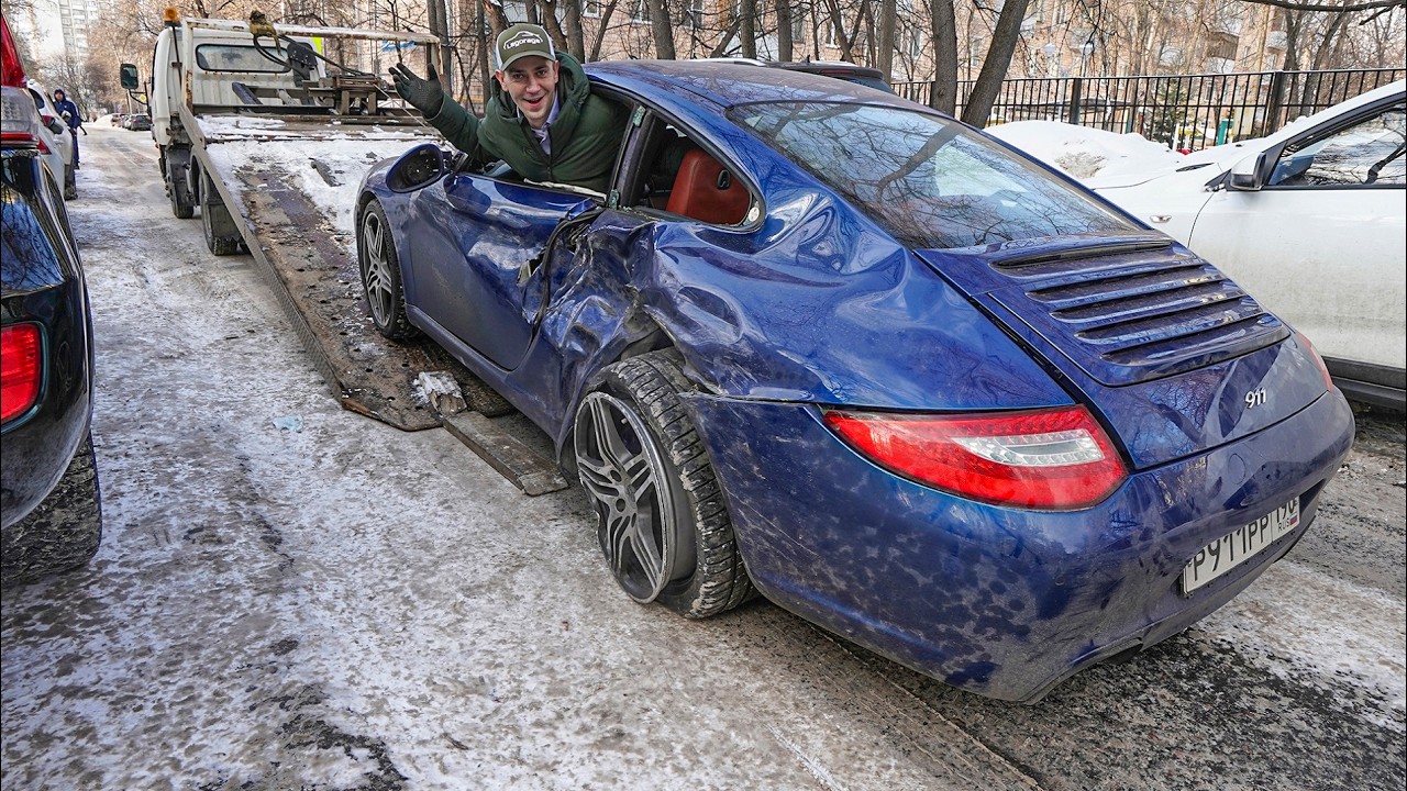 ВСЕ ГОВОРИЛИ ЧТО Я НЕ СМОГУ ВОССТАНОВИТЬ ЭТОТ PORSCHE 911! ВОССТАНОВИЛ PORSCHE 911 CARRERA