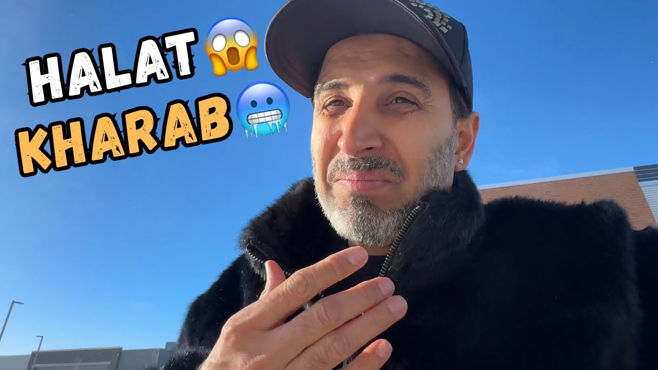 Canada Mein –32°C Mein Halat Kharab 😱🥶| Saans Lena Mushkil 😢