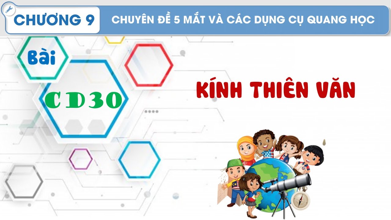 Vật Lý 11 |Chương 9| CD30: KÍNH THIÊN VĂN