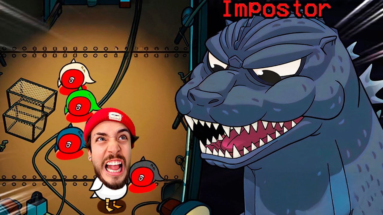 GODZILLA é o MELHOR IMPOSTOR do GOOSE GOOSE DUCK!