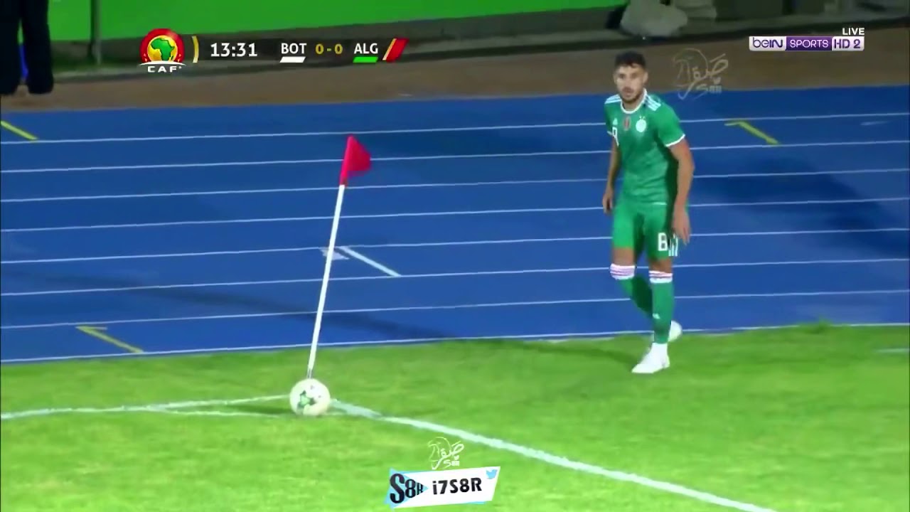 But de Youcef Belaili VS Botswana (Qualif CAN 2021)