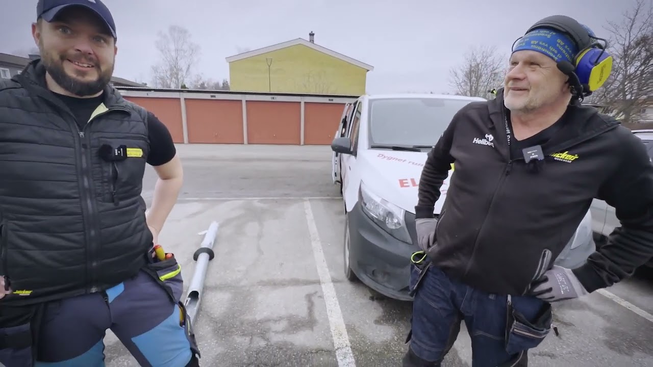 6 m galvad belysningsmast borta