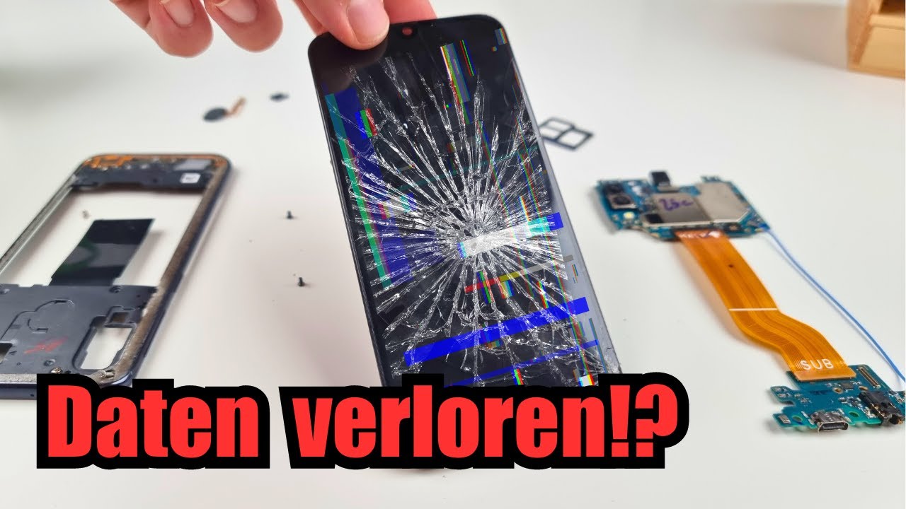 Bleiben die Daten erhalten? - Samsung Galaxy A40 Display Reparatur