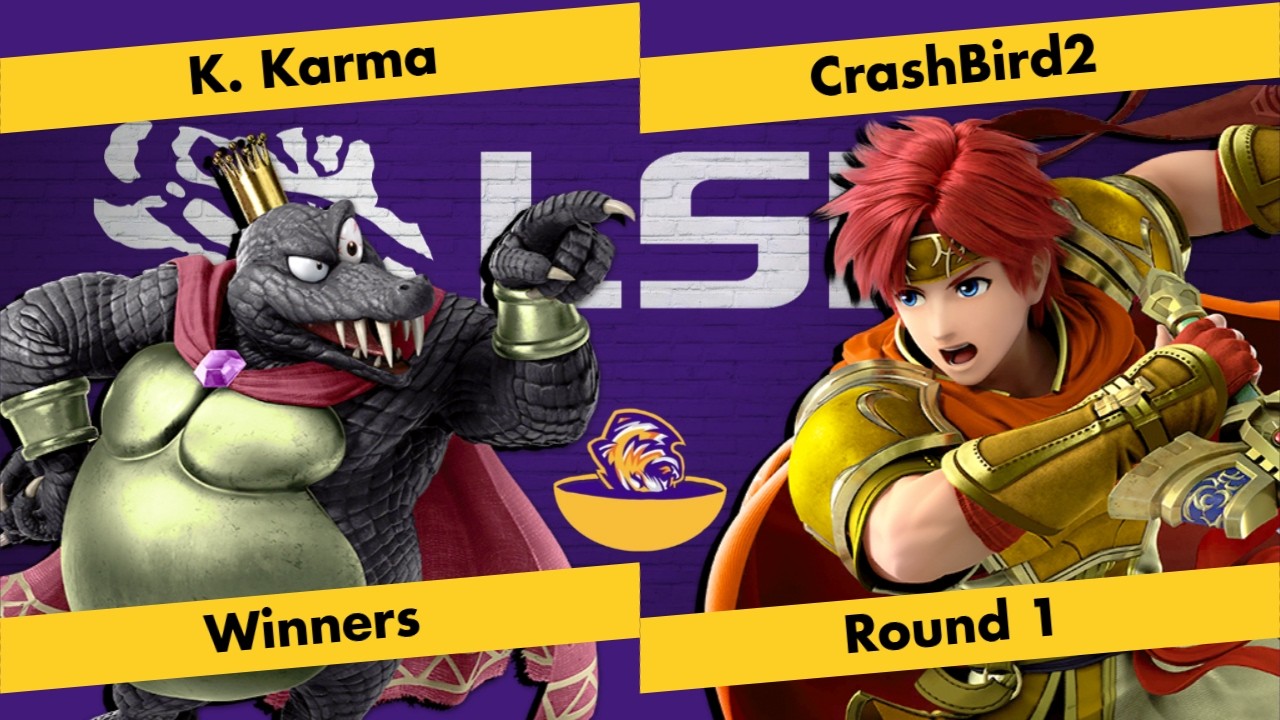 K. Karma (King K. Rool) vs CrashBird2 (Roy) - Salsa #47 - Winners Round 1