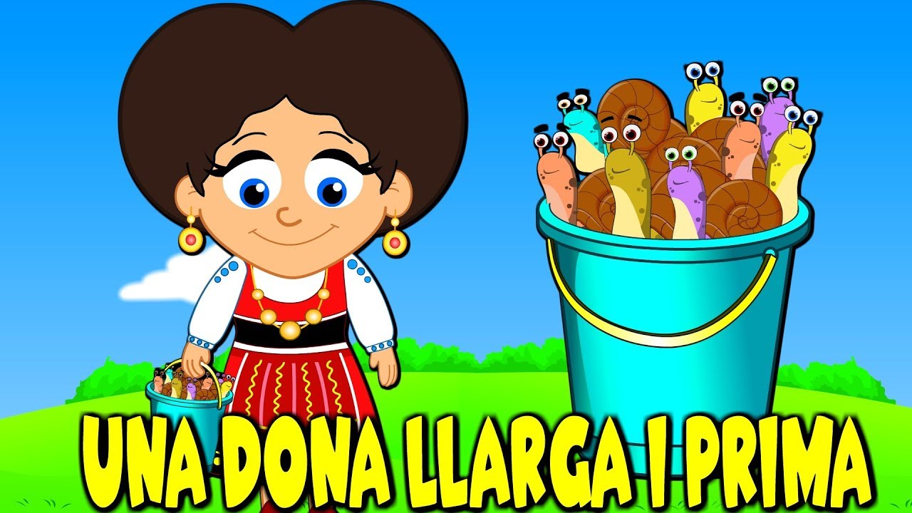 UNA DONA LLARGA I PRIMA | Cançons Infantils en Català