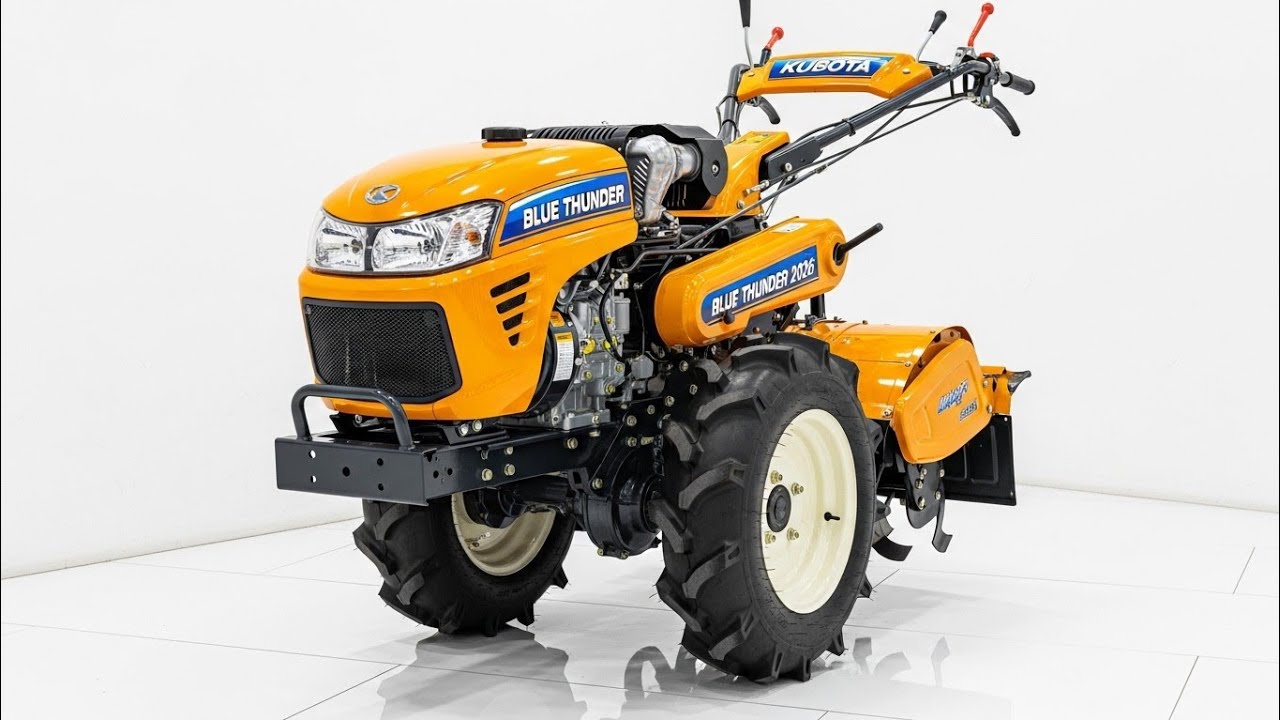Kubota Power Tiller Turbo 2026 Tough | जबरदस्त ताकत, कम डीज़ल खर्च और हैवी ड्यूटी परफॉर्मेंस 💪🌾