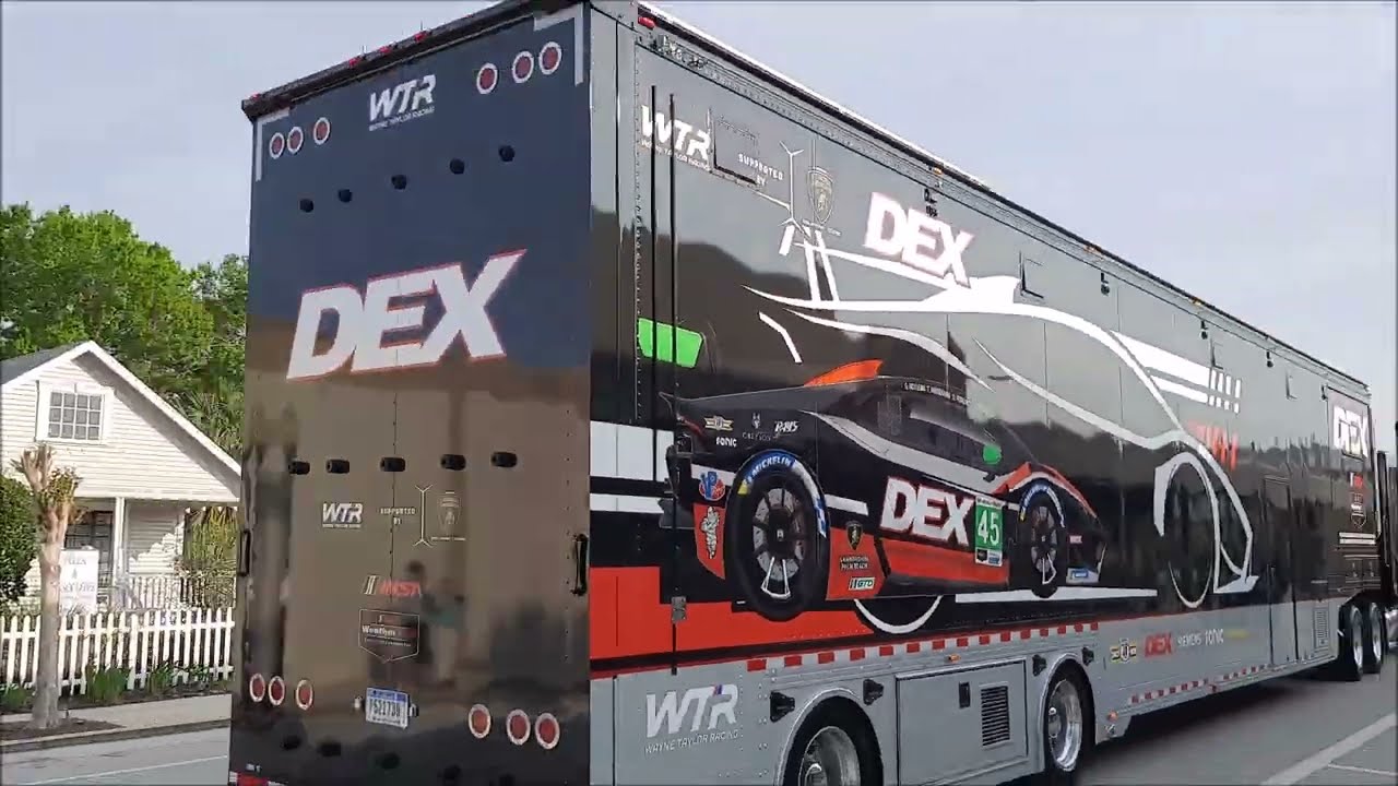 2026 12 Hours Of Sebring Transporter Parade