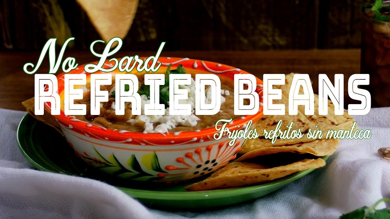 How to Make Easy Vegan Refried Beans  |  Frijoles Refritos Veganos