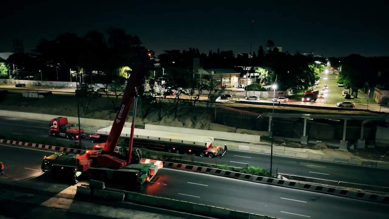 Cierran tres noches la Autopista Dellepiane entre Larrazábal y la General Paz para montar un puente