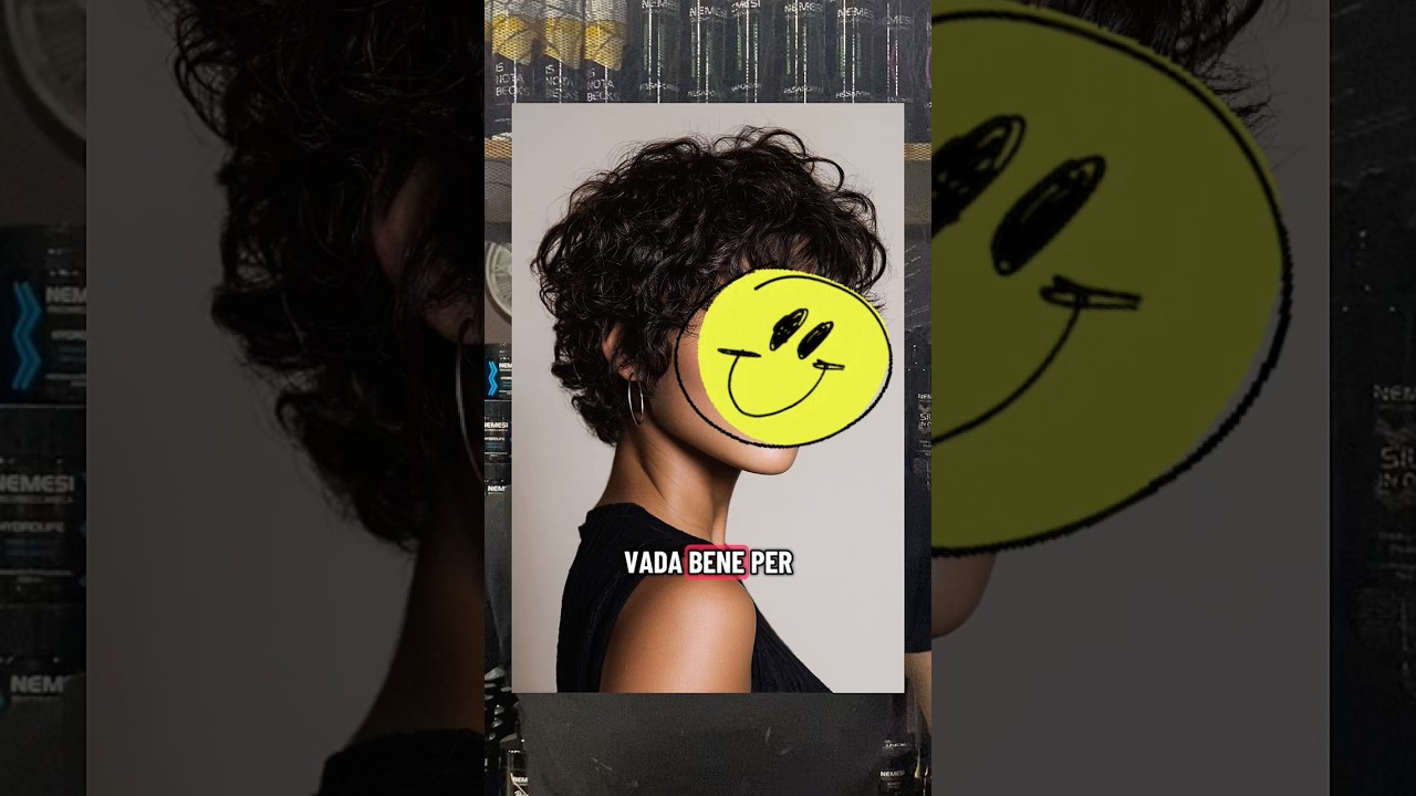 Il taglio corto PERFETTO per i capelli ricci 😜 #haircut #parrucchieri