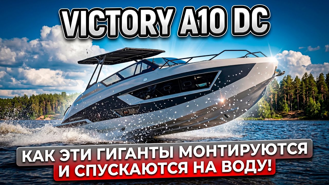 VICTORY A10 DC &mdash; обзор монтажа в New Star Marine!