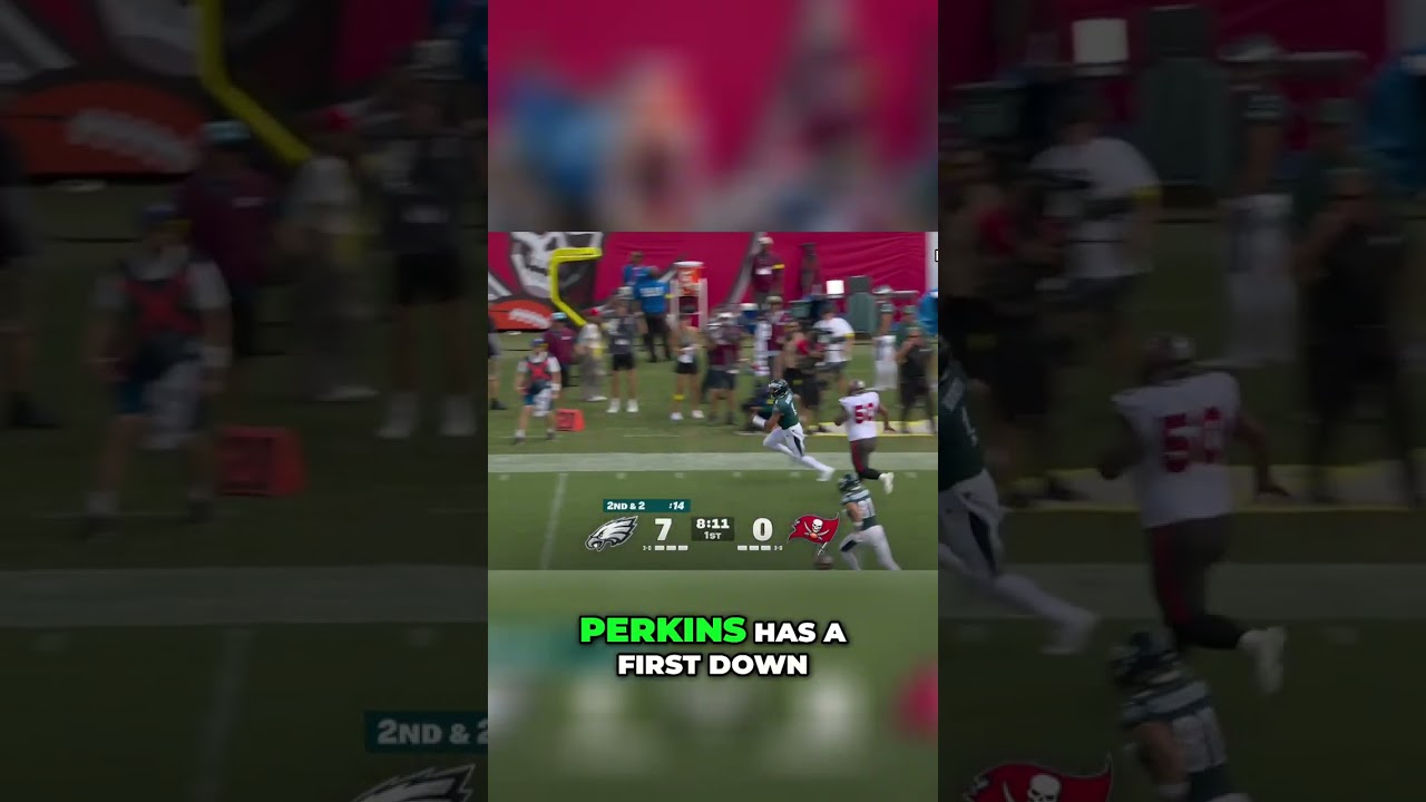 Eagles Dominate! J. Hurts' Play Action & Touchdown Drive! #shorts
