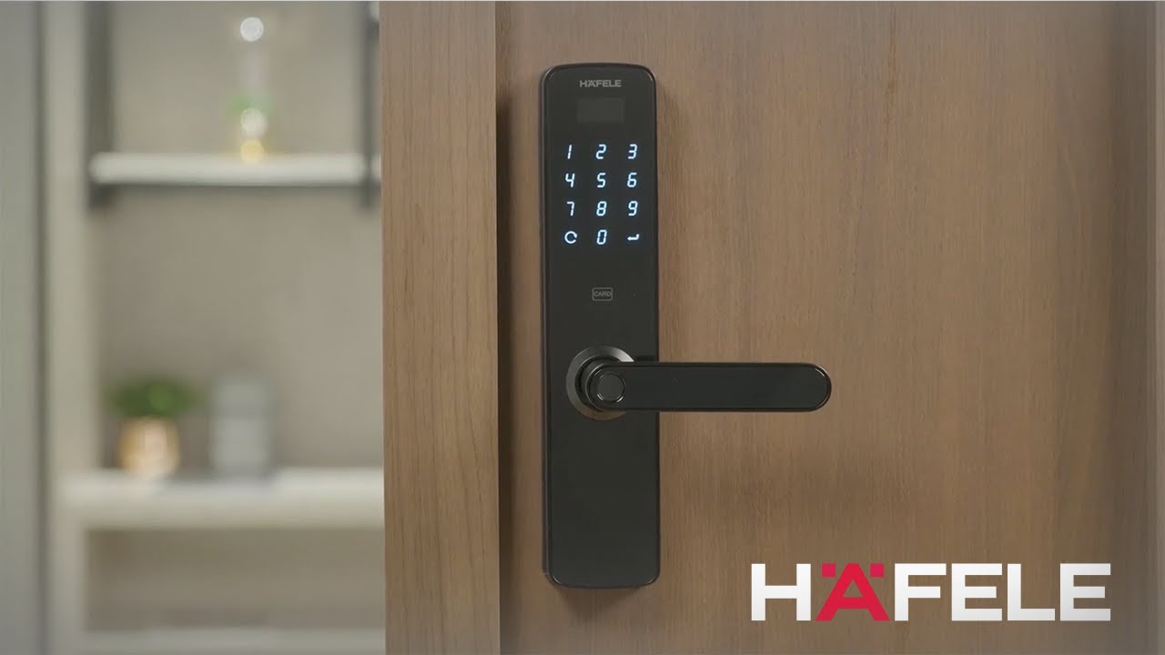 Häfele Guide To Digital Door Lock DL7100