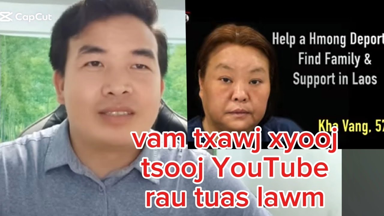 Vam txawj tsooj YouTuberau teeb meeb meem lawm15/3/2026