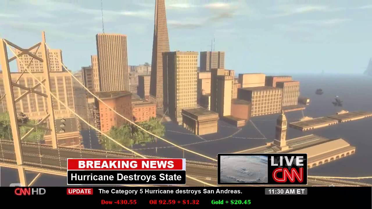 GTA IV The Great Flood of San Andreas