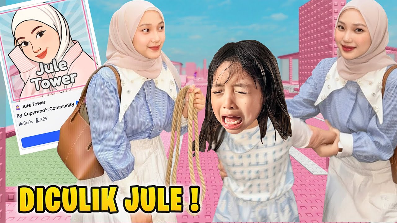 LEIKA NANGIS! DI CULIK JULE JAHAT 😭 RAHASIA KALAHIN JULE [ROBLOX INDONESIA]