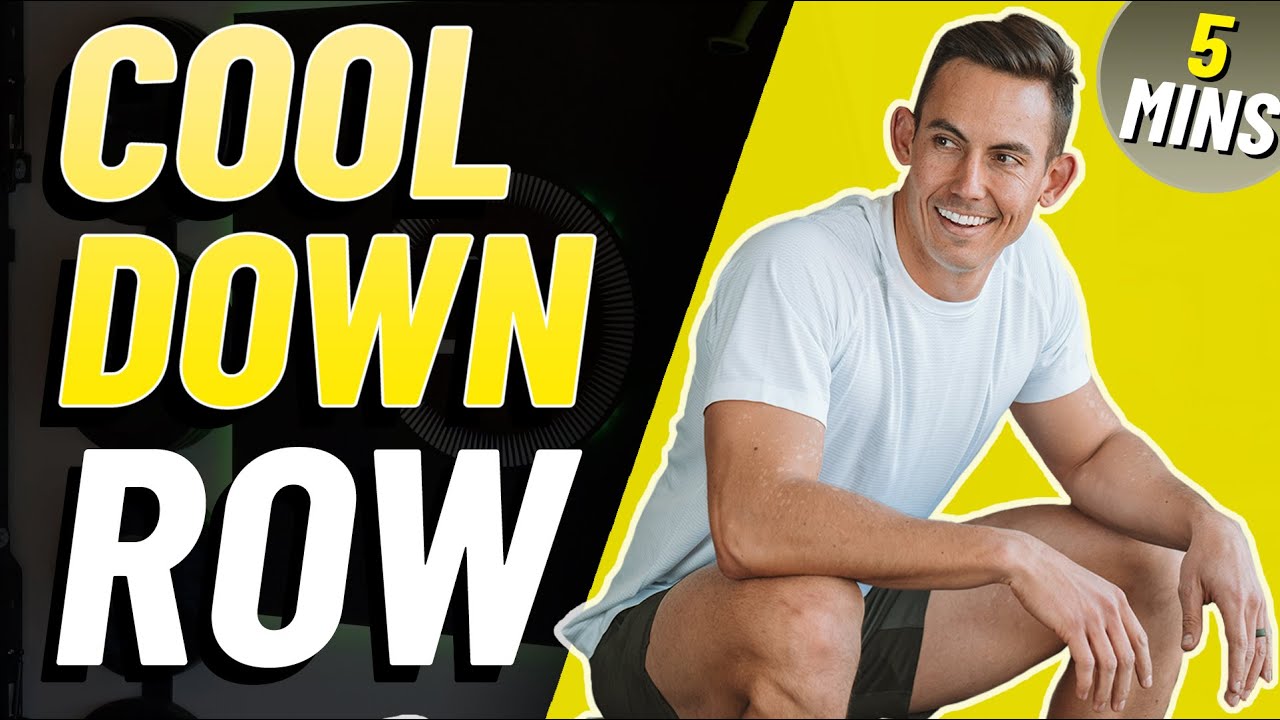 Rowing Workout Cool Down for RECOVERY