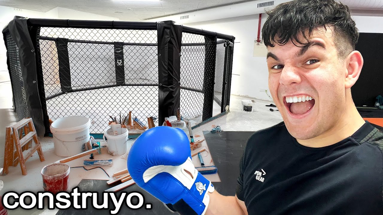 CONSTRUYENDO el GIMNASIO de MIS SUE&Ntilde;OS #2 🥊✨ [Me Gast&eacute; +10.000&euro; en Este Oct&aacute;gono 😱]