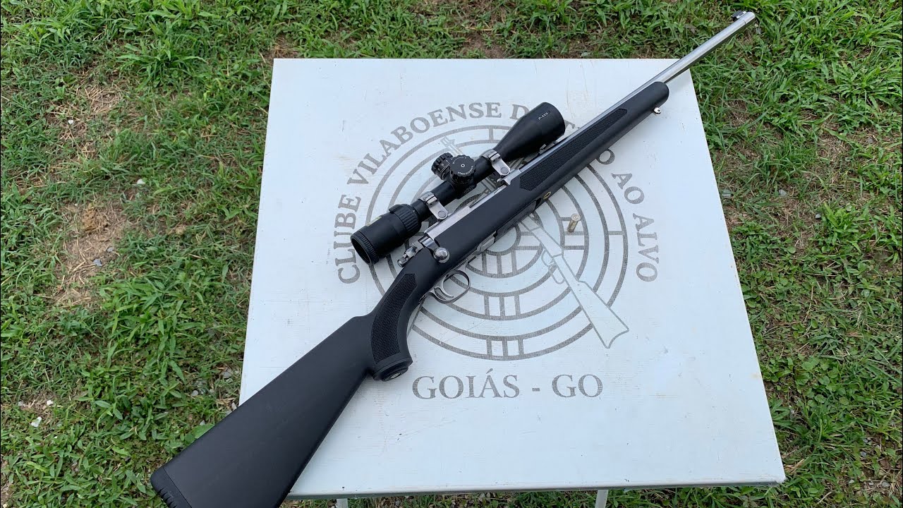 Carabina Ruger Mod 77 .357 Magnum - Disparos
