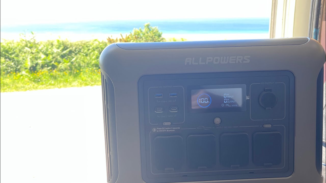 TEST BATTERIE ALLPOWERS R1500 sur un spot magnifique 😍