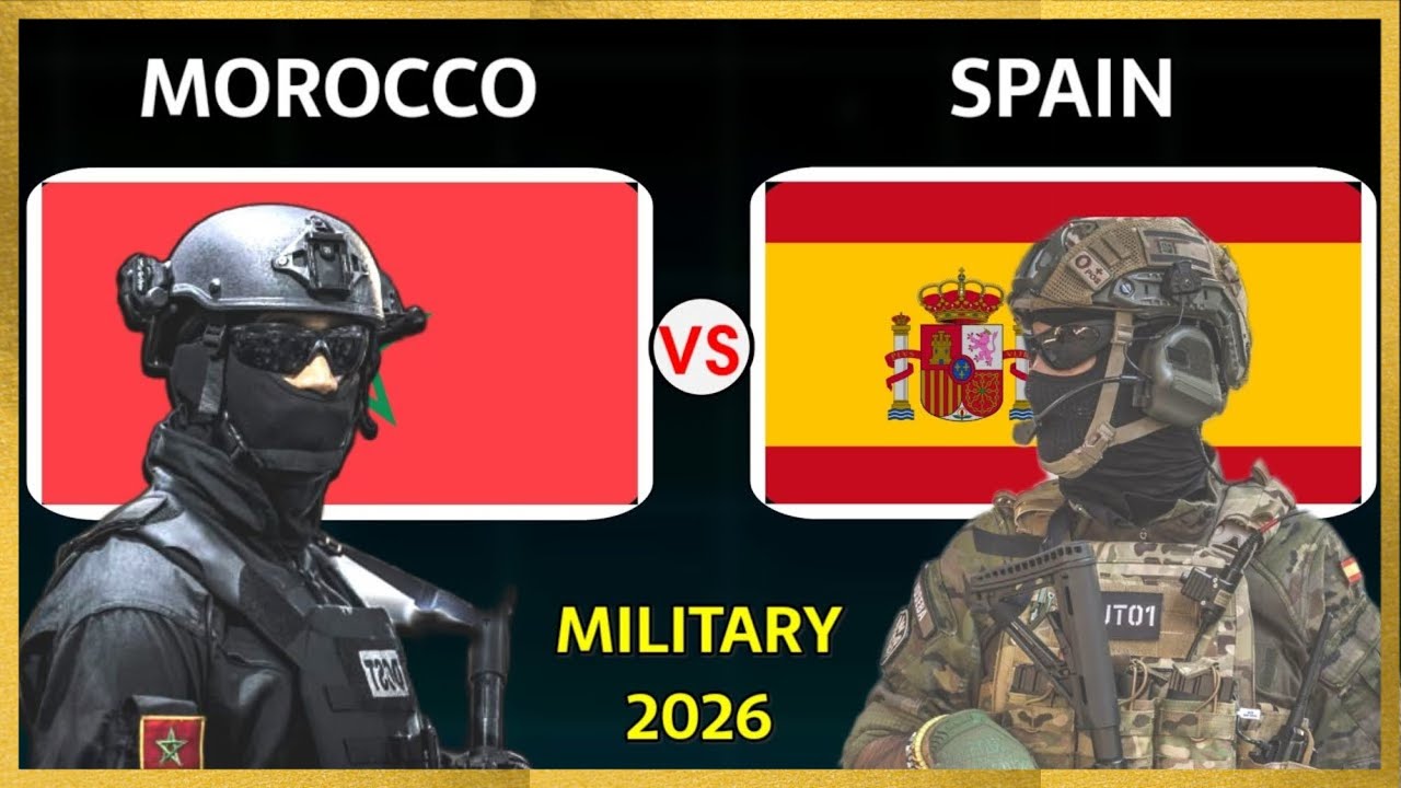 Morocco vs Spain Military Power Comparison 2026