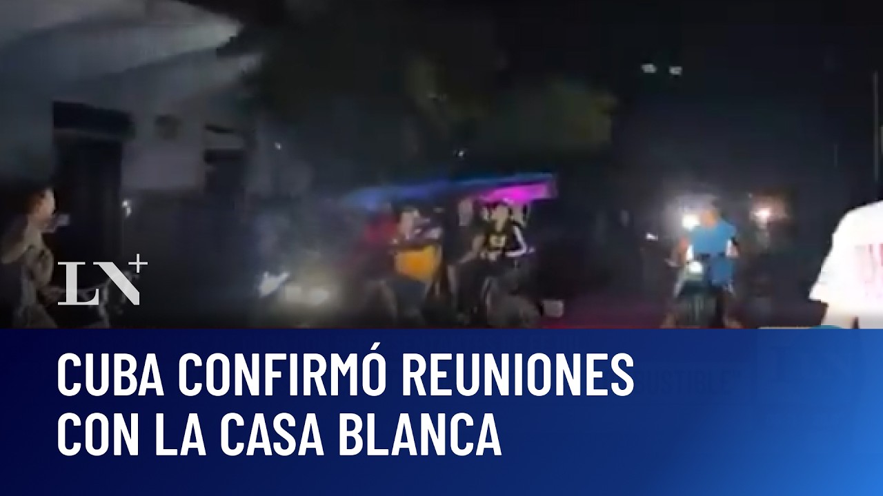 Cuba confirmó reuniones con la Casa Blanca