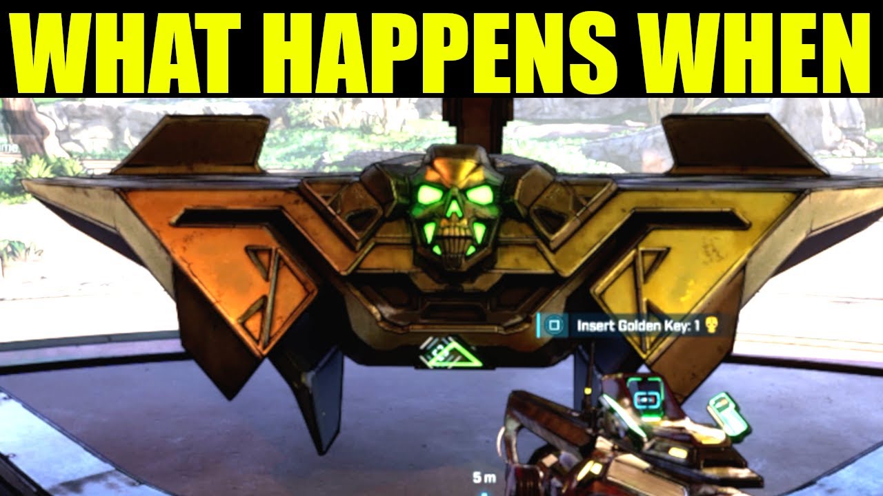 what happens when you open the golden chest on borderlands 4