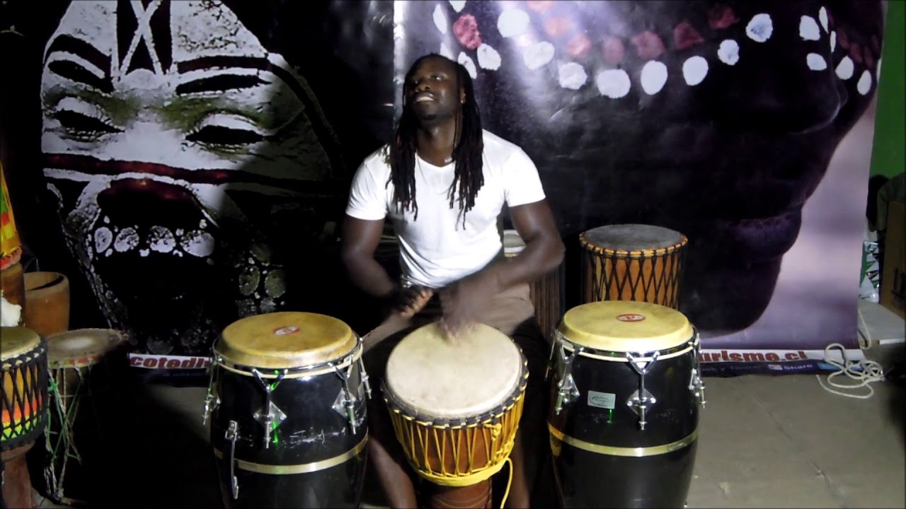 Kassoum Sanogo Djembe Conga Solo