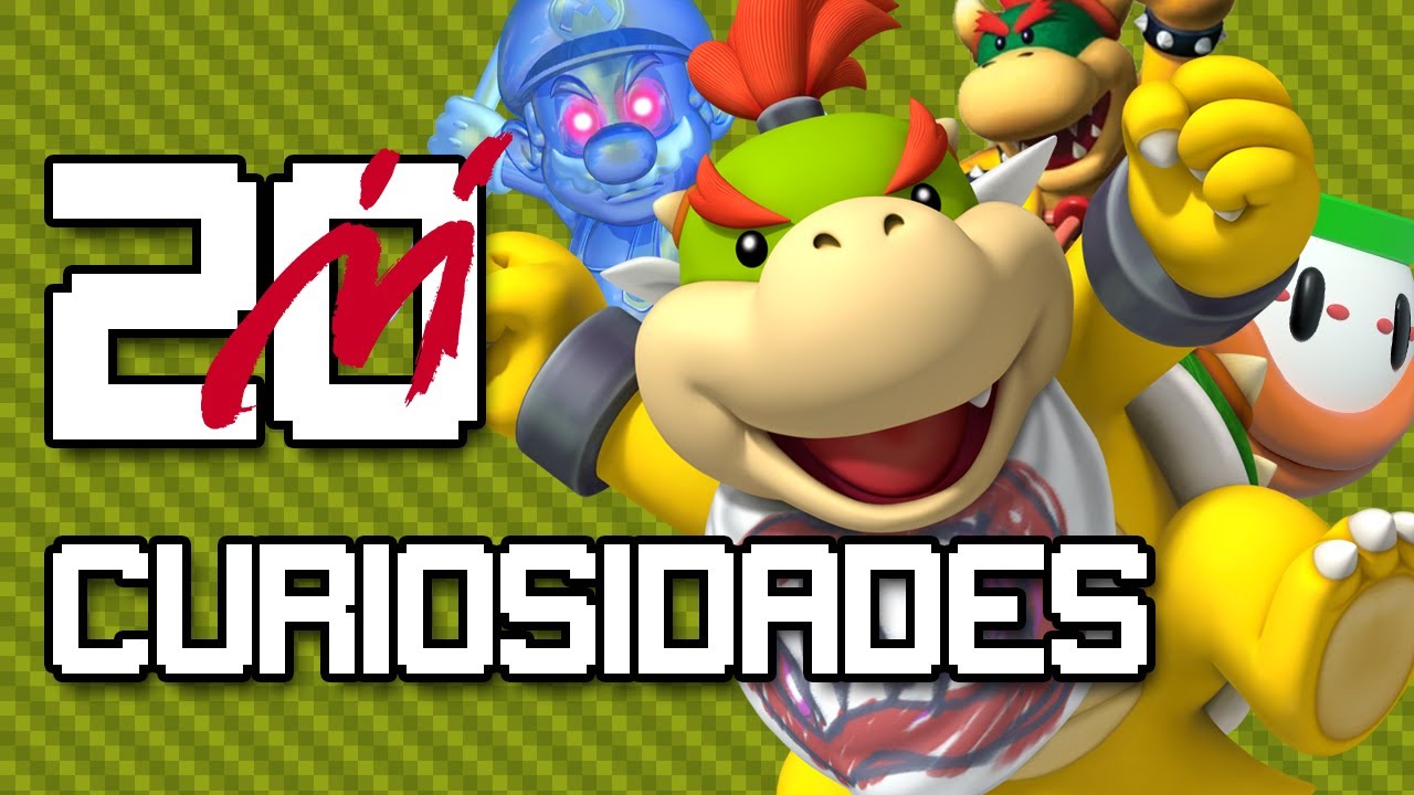 20 Curiosidades de BOWSER JR (BOWSY) 🖌️ TODOS los SECRETOS ocultos y DATOS que se CONOCEN
