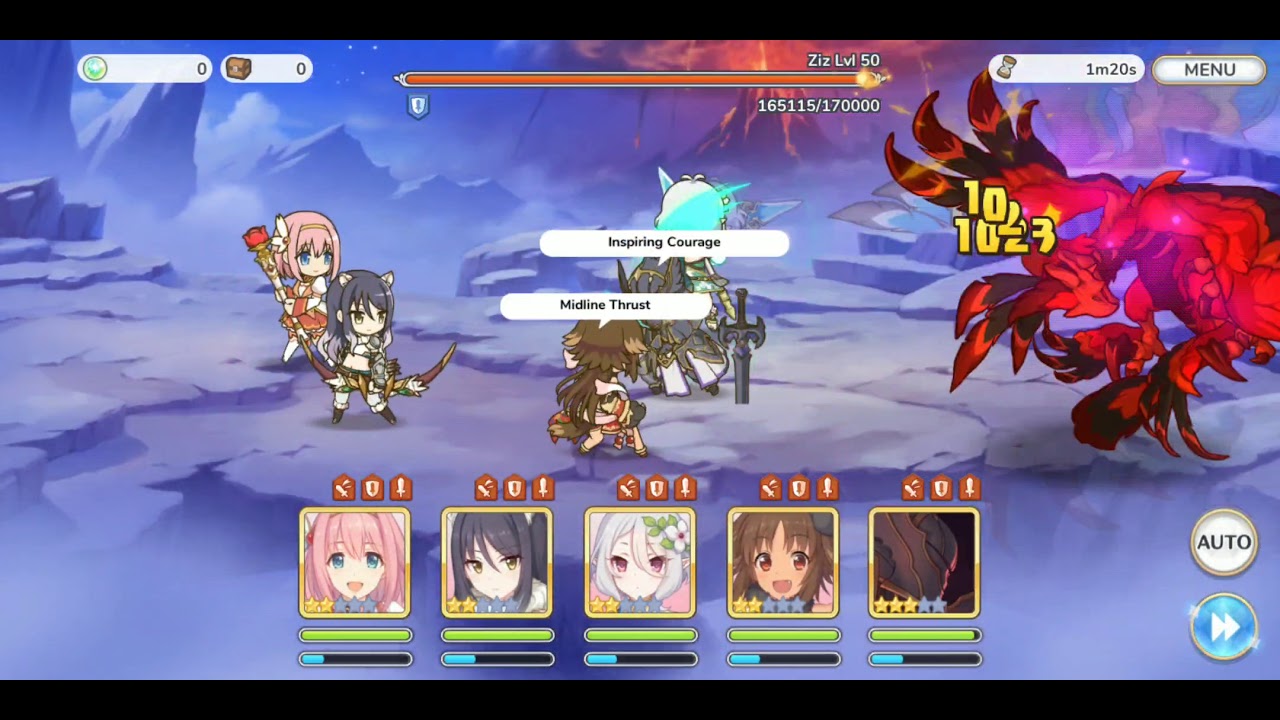 Princess connect Global Hatsune event Hard Boss