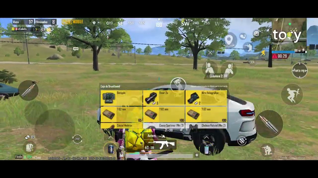 Todo bien hasta que....!!! PUBG MOBILE 1vs4 