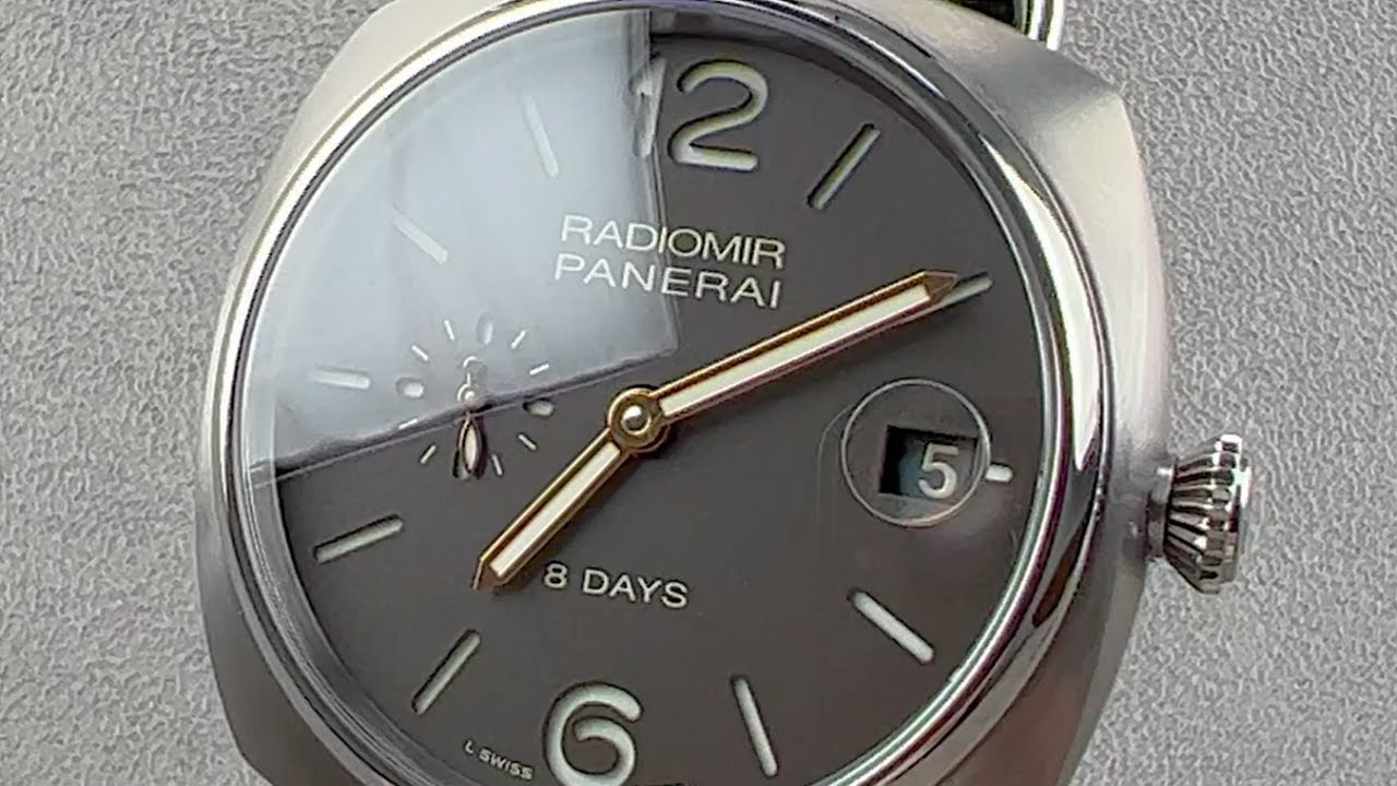 Panerai Radiomir 8 Days PAM00346 Titanium Watch Review