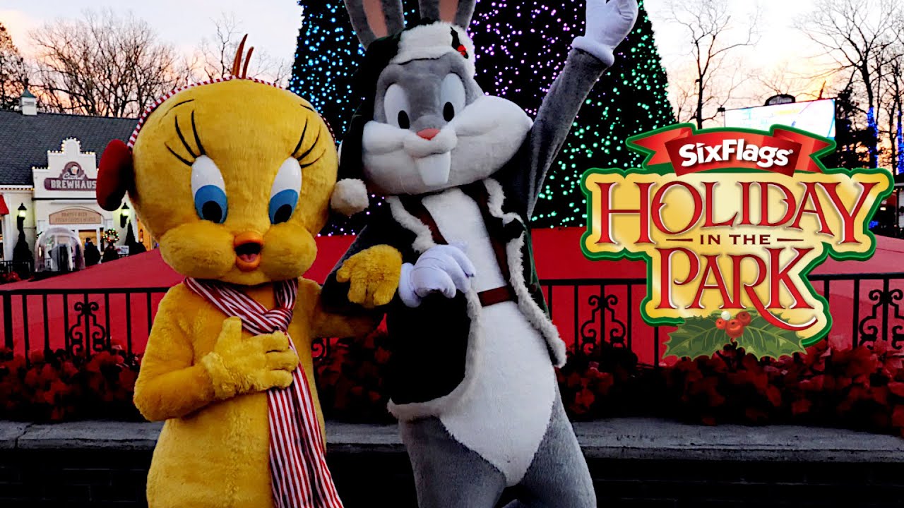 Holiday in the Park 2021 | Six Flags Great Adventure | Meeting Characters & Pin Palooza!