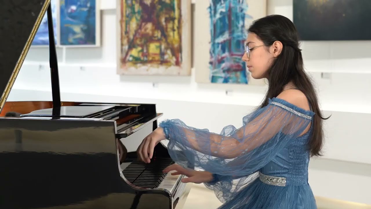 C.Debussy -Reflets Dans I’eau -Arya Su Gülenç #piano  #debussy #classicalmusic
