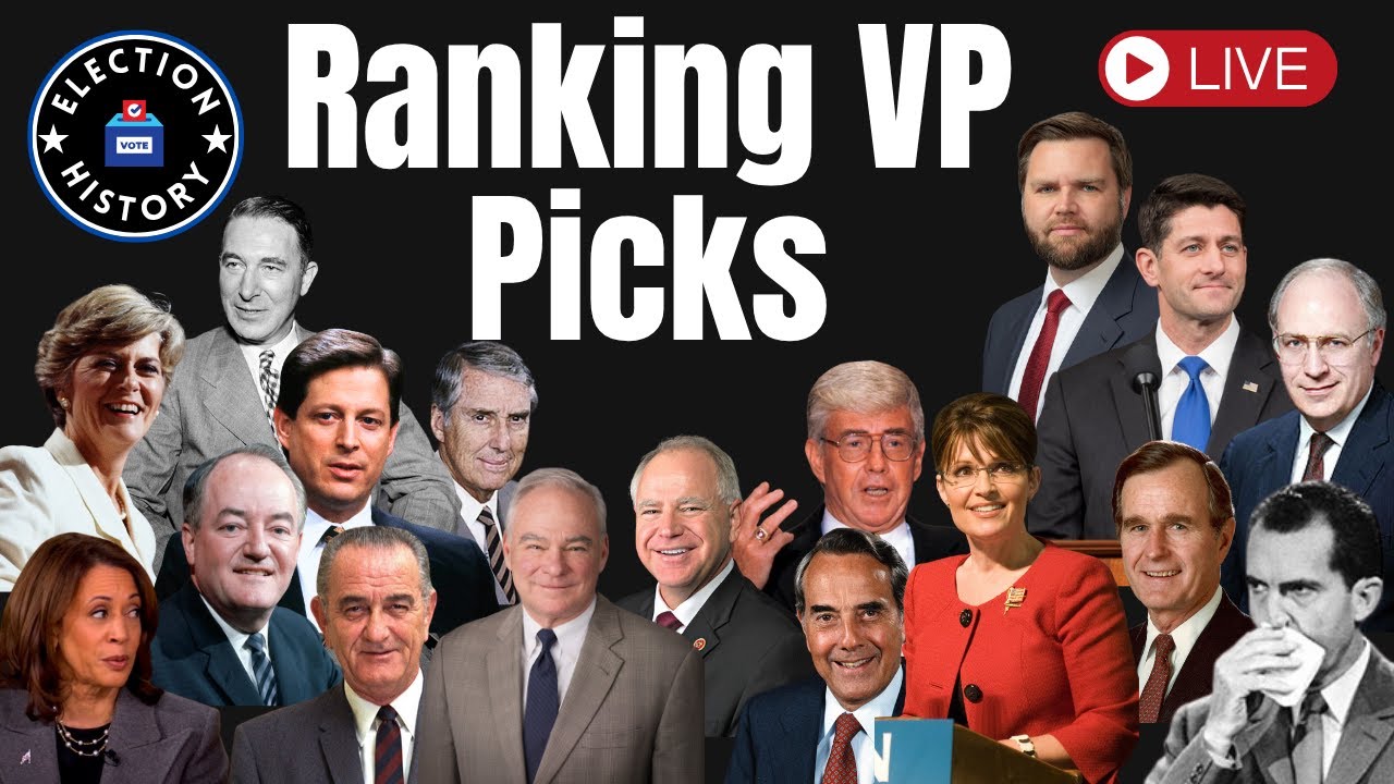Ranking Vice Presidential Picks (Tier List)