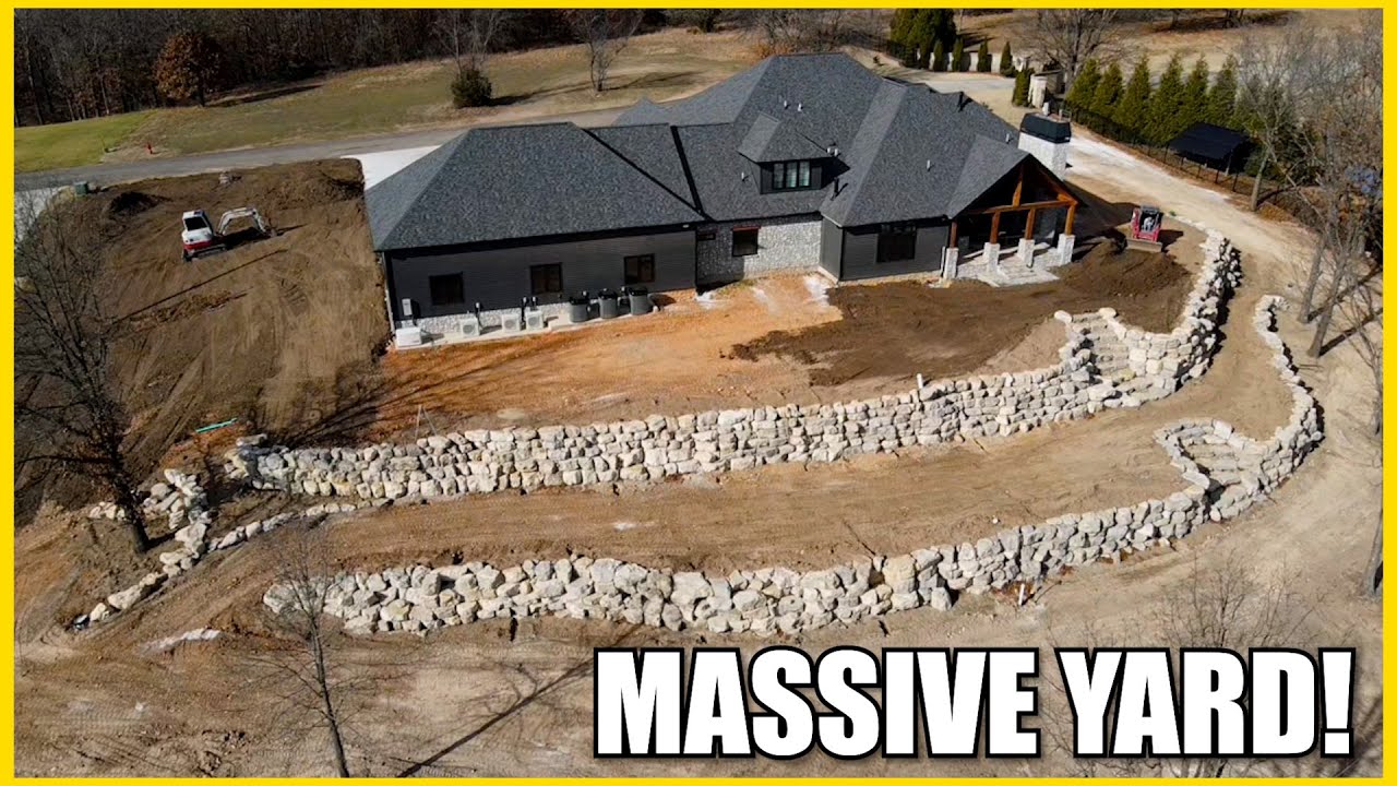 Creating a Massive 3.5 Acre Yard – Start to Finish