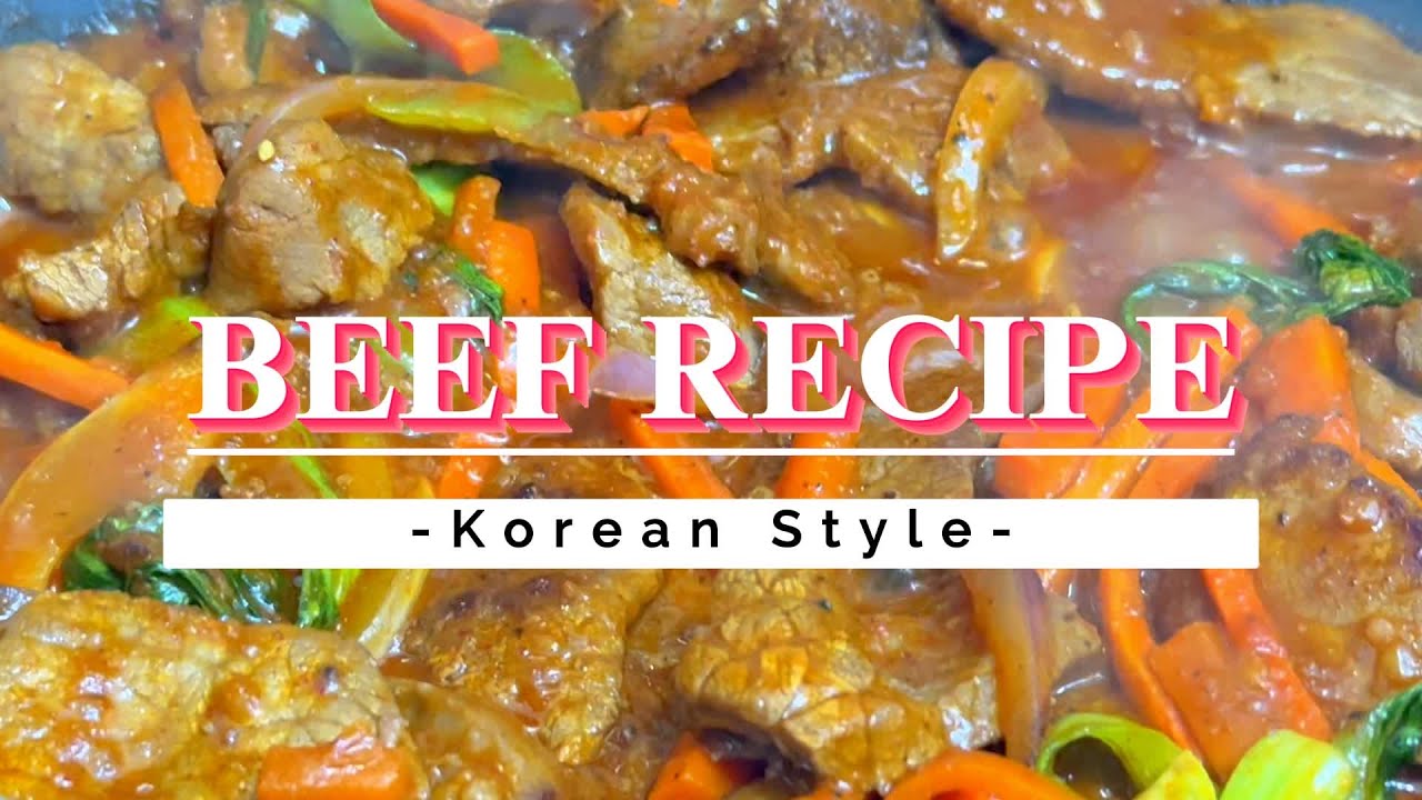 Delicious Beef Curry - Korean Style