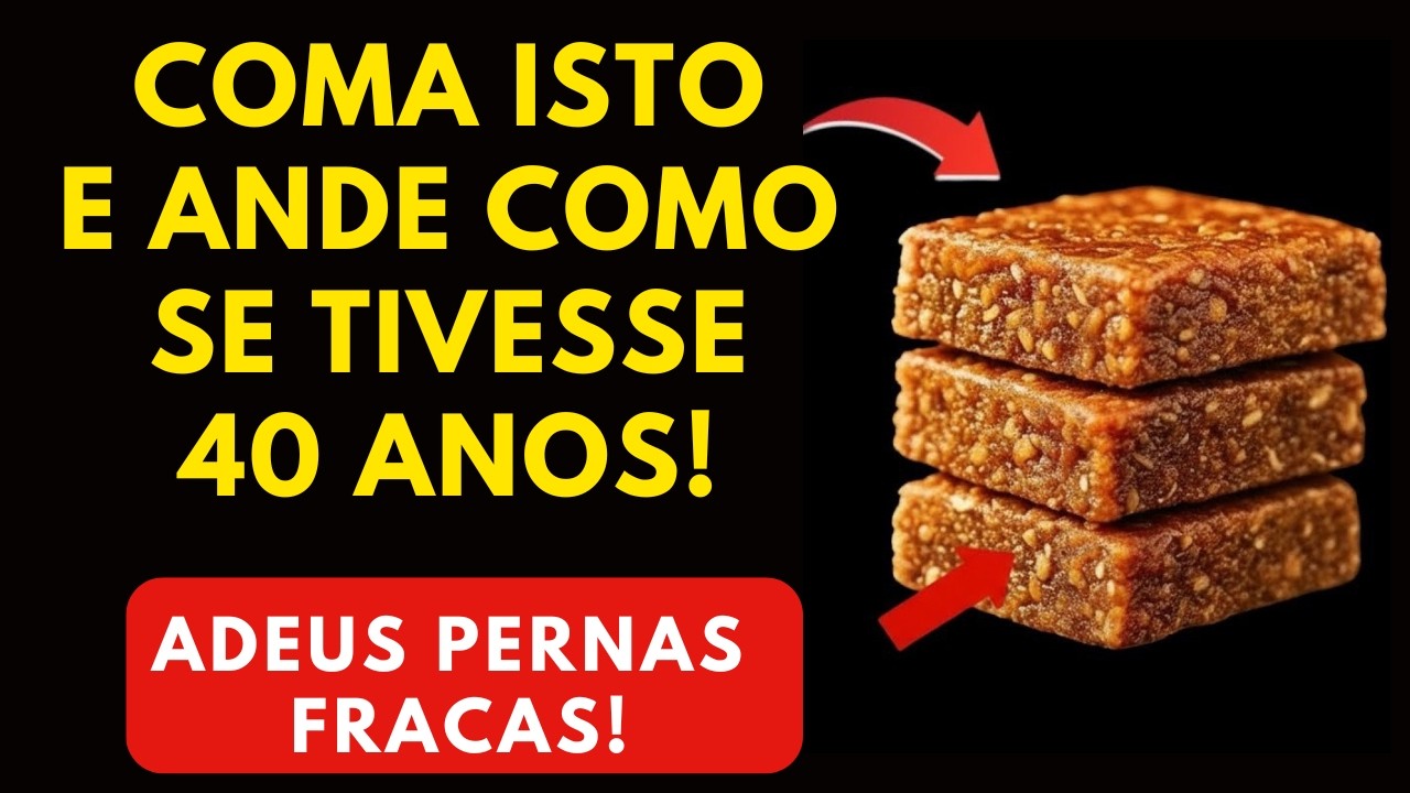 Suas pernas enfraquecem primeiro! Coma estes 6 alimentos para fortalecê-las. |Dra. Mariana Fontes